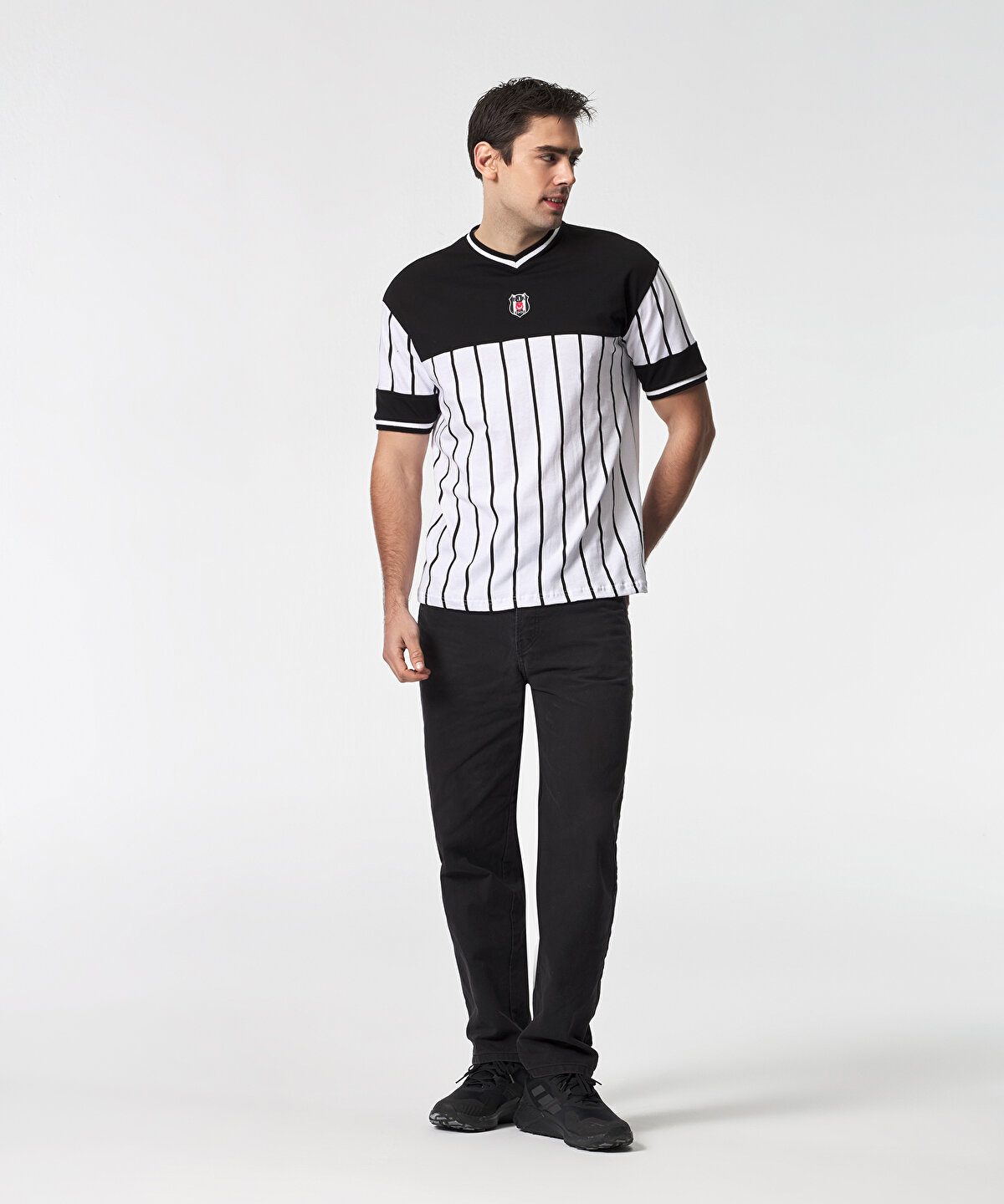 BEŞİKTAŞ ERKEK T-SHIRT 7424127T3 4YİNFE030006-09 | Kartal Yuvası